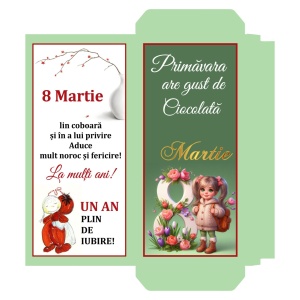8 Martie - Cutie Ciocolata Mod 42