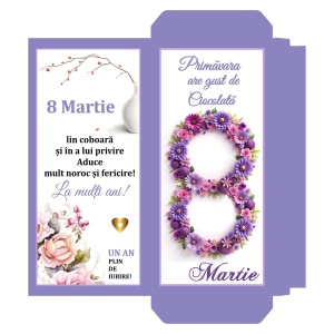 8 Martie - Cutie Ciocolata Mod 47