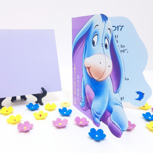 Invitatie Botez Contur Eeyore - Img 3