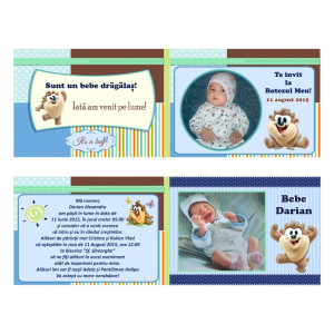 Invitatie Botez Dubla Tazz - Img 4