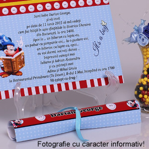Invitatie Botez Papirus In Jungla - Img 3