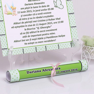 Invitatie Botez Papirus Tinkerbell 3 - Img 3