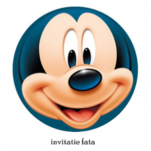 Invitatie Botez Rotunda Mickey Mouse 4 - Img 3