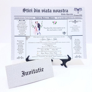 Invitatie Nunta BBS1 Ziarul de Nunta - Img 2