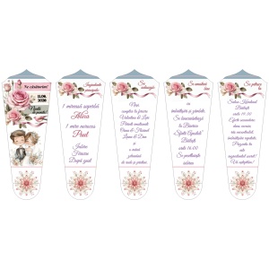 Invitatie Nunta Evantai EV29
