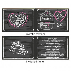 Invitatie Nunta La Tabla - Img 2