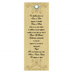 Invitatie Nunta Label INL1