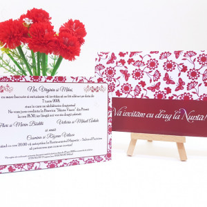 Invitatie Nunta PRO Fluturi - Img 2