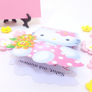 InvitatiI Botez Contur Hello Kitty 2 - Img 5