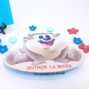 Invitatii Botez Contur Tazz - Img 5
