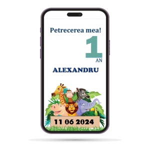 Invitatii Electronice Mot - Safari