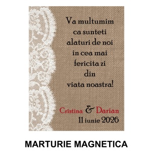 Magnet cu Plic Poveste Rustic - Img 2