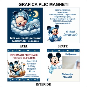 Marturie Magnet cu Plic Poveste 2 - Img 7