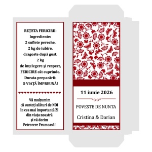 Marturii Nunta Ciocolata Simfonie Fluturi