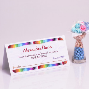 Plic Botez Creioane Colorate - Img 3