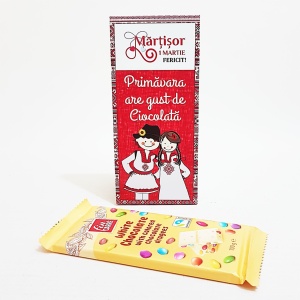 1 Martie - Cutie Ciocolata Martisor Mod 7