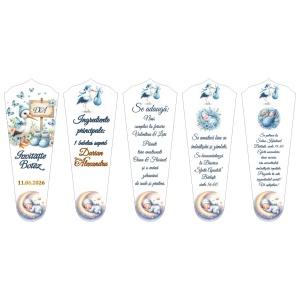 Invitatie Botez Evantai IEVBF3