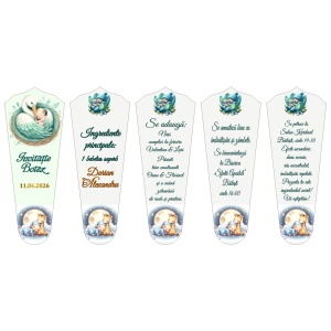 Invitatie Botez Evantai IEVBF4