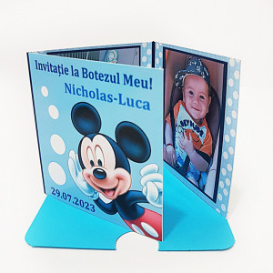 Invitatie Botez Patrata Mickey Mouse - Img 8