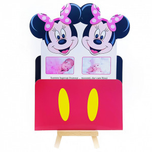 Invitatie Gemeni PRO 2 Minnie Var 1