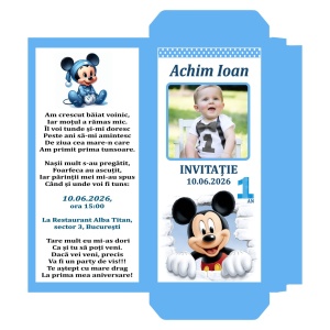 Invitatie Mot Ciocolata B4