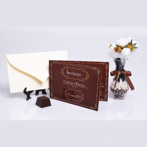 Invitatie Nunta Chocolate - Img 2