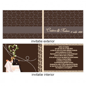 Invitatie Nunta Iubire var 6