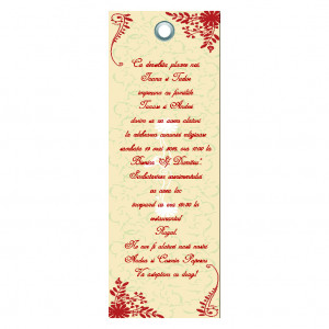 Invitatie Nunta Label INL8