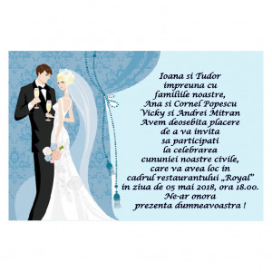 Invitatie Nunta Magnetica MG7