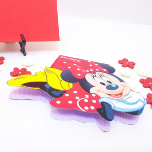 Invitatii Botez Contur Minnie Mouse 4 - Img 5