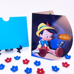 Invitatii Botez Contur Pinocchio - Img 2