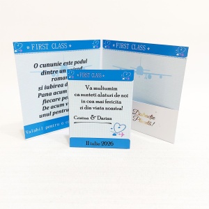 Magnet cu Plic Poveste Bilet de Avion - Img 4