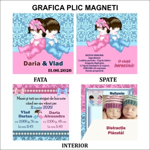 Magnet cu Plic Poveste G10