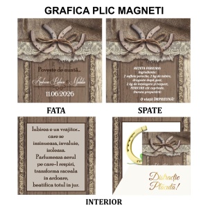 Magnet cu Plic Poveste Noroc