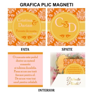 Magnet cu Plic Poveste Soare