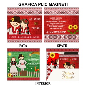 Magnet cu Plic Poveste Traditional Romanesc - Img 8