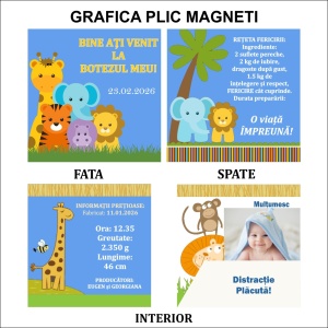 Marturie Magnet cu Plic Poveste 12