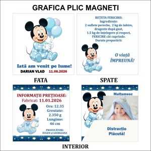Marturie Magnet cu Plic Poveste 16 - Img 7