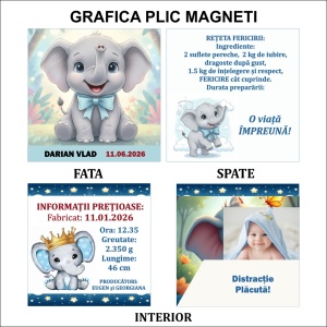 Marturie Magnet cu Plic Poveste 19 - Img 8