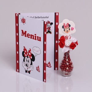 Meniu Botez Simplu Fetite Minnie Mouse 2