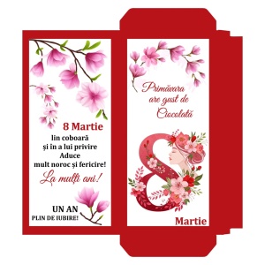8 Martie - Cutie Ciocolata Mod 23