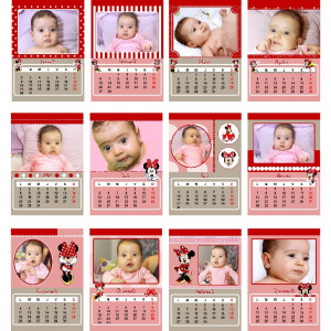 Calendar de perete Gold-MOD 4 - Img 2