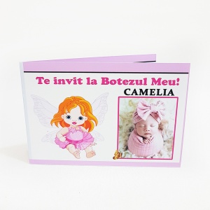 Invitatie Botez Dubla Camelia