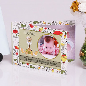 Invitatie Botez Dubla Girafa - Img 2