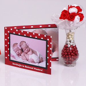 Invitatie Gemeni Dubla 2-Minnie Var 2 - Img 2