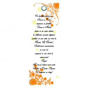 Invitatie Nunta Label INL5