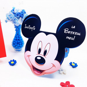Invitatii Botez Contur Mickey Mouse 1 - Img 3