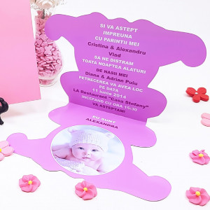 Invitatii Botez Contur Minnie Mouse 3 - Img 4