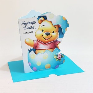 Invitatii Botez Contur Winnie 9