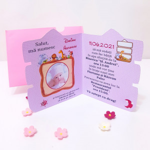 Invitatii Botez Contur ZOO F - Img 5